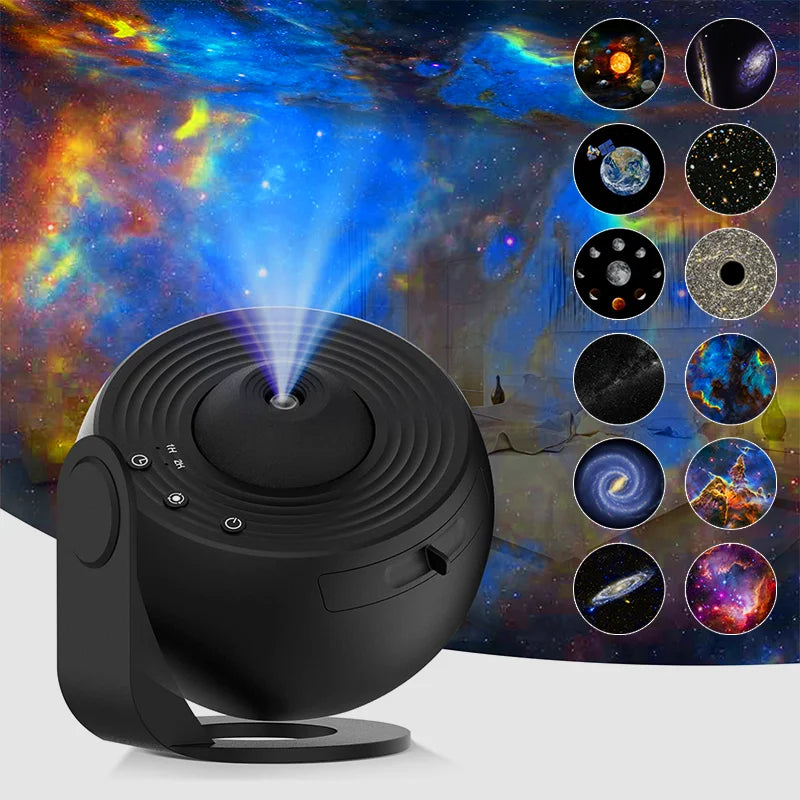 Projecteur Galaxie 360° | Veilleuse Étoiles Planétarium | Déco Chambre Enfant & Adulte