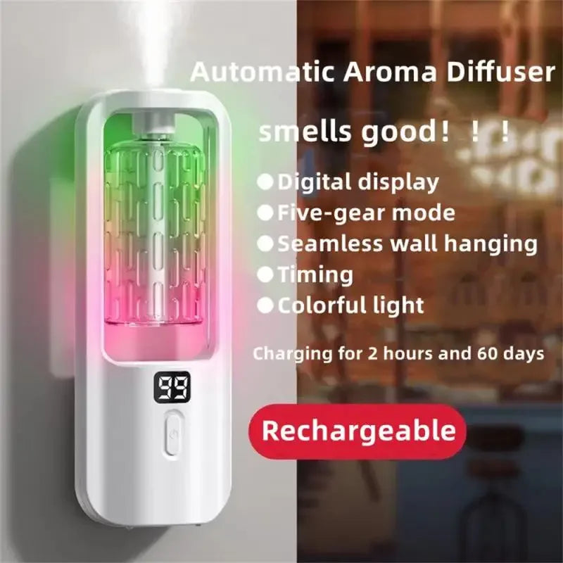 Diffuseur d'Arôme Ultrasonique | Humidificateur Parfum | Déco Chambre Luxe