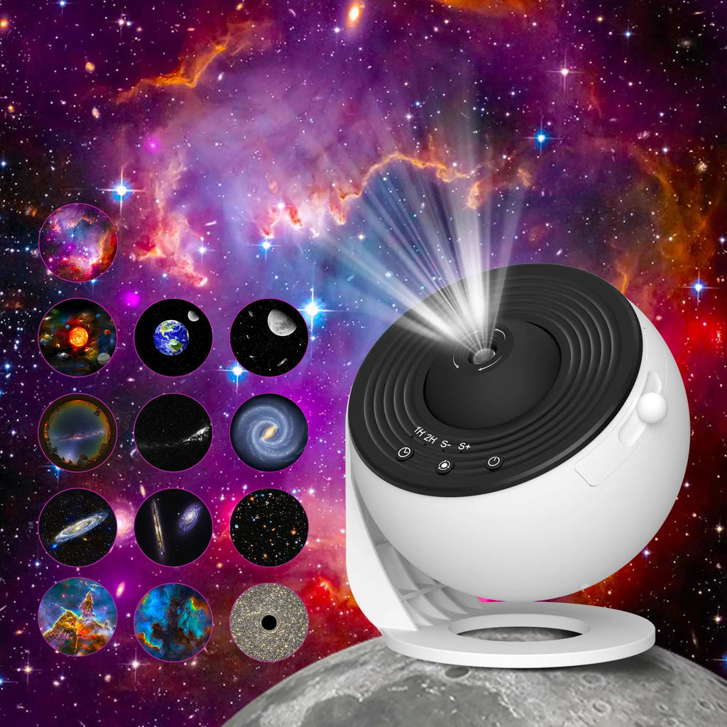 Projecteur Galaxie 360° | Veilleuse Étoiles Planétarium | Déco Chambre Enfant & Adulte