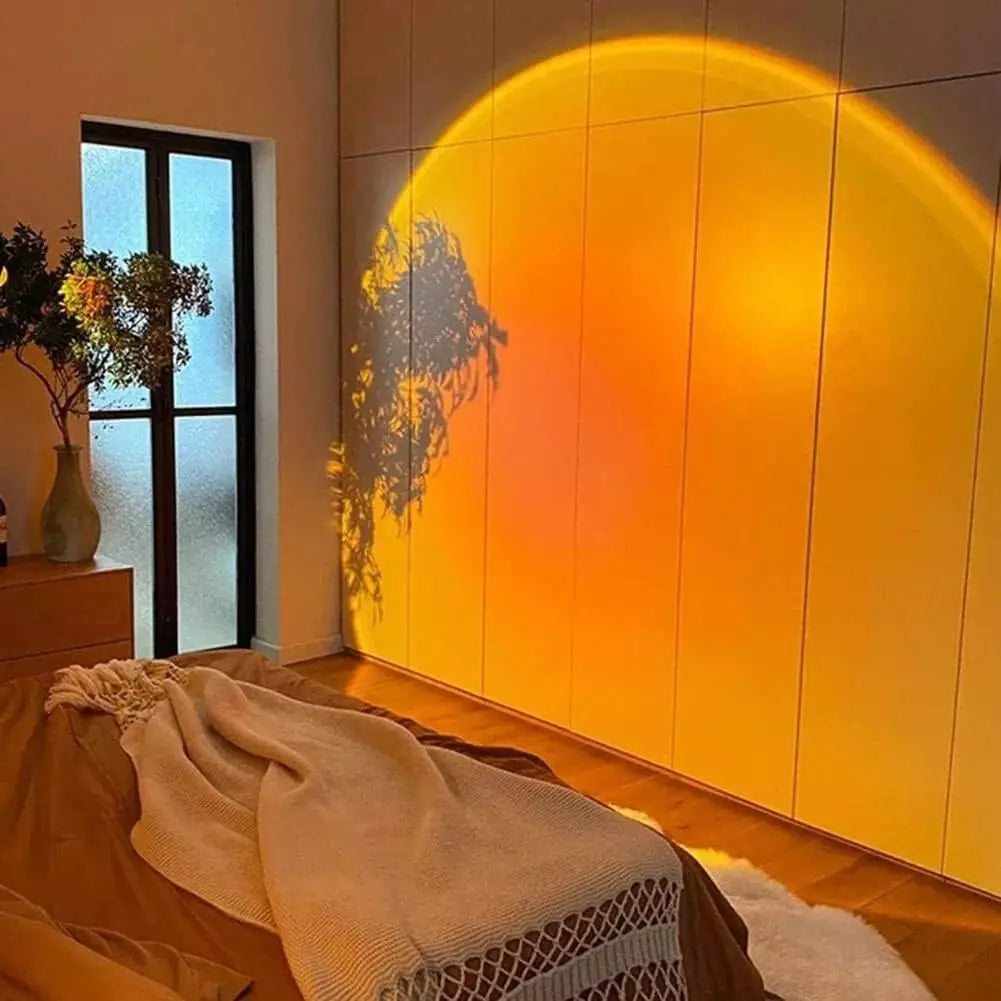 Lampe Sunset | Projection Coucher de Soleil | Décoration Chambre